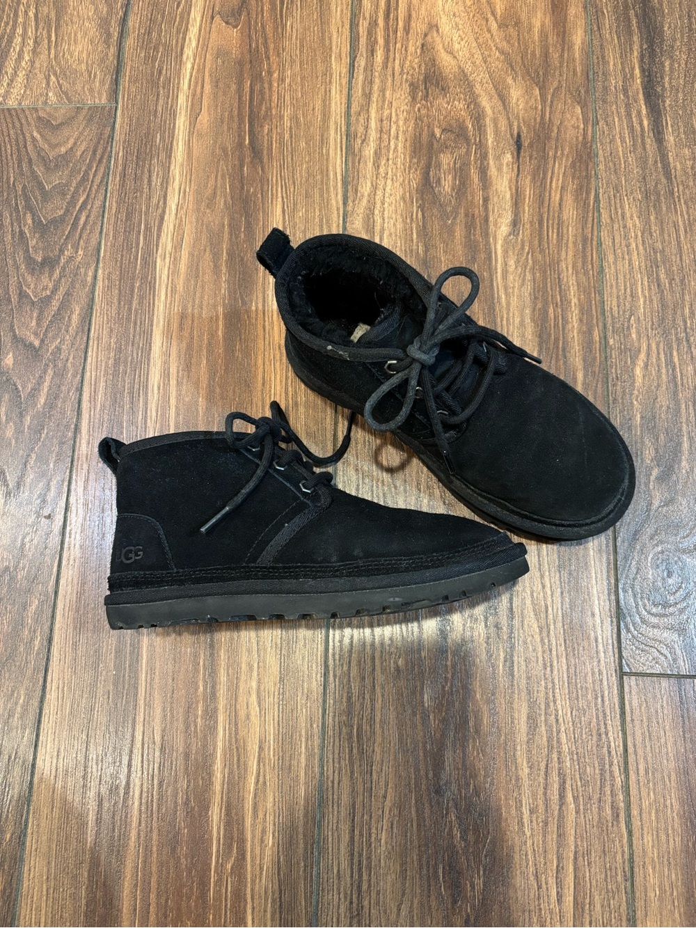 UGG Women’s Black Suede Chukka Boots